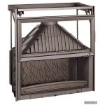 INVICTA FRANCE Wood Fireplace Wide View 110 Raisable
