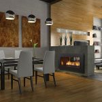 gas fireplace-tunnel 02 double side