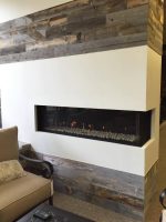 Dancing Flame Gas Fireplace Corner Left 160