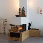 gas fireplace-room divider 011