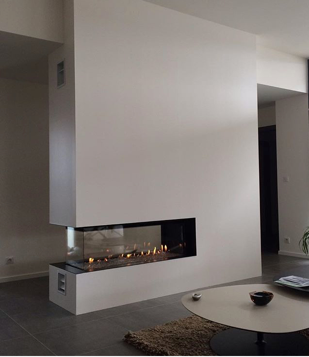 220-1.jpg DANCING FLAME Gas Fireplace divider 160 - Image 1