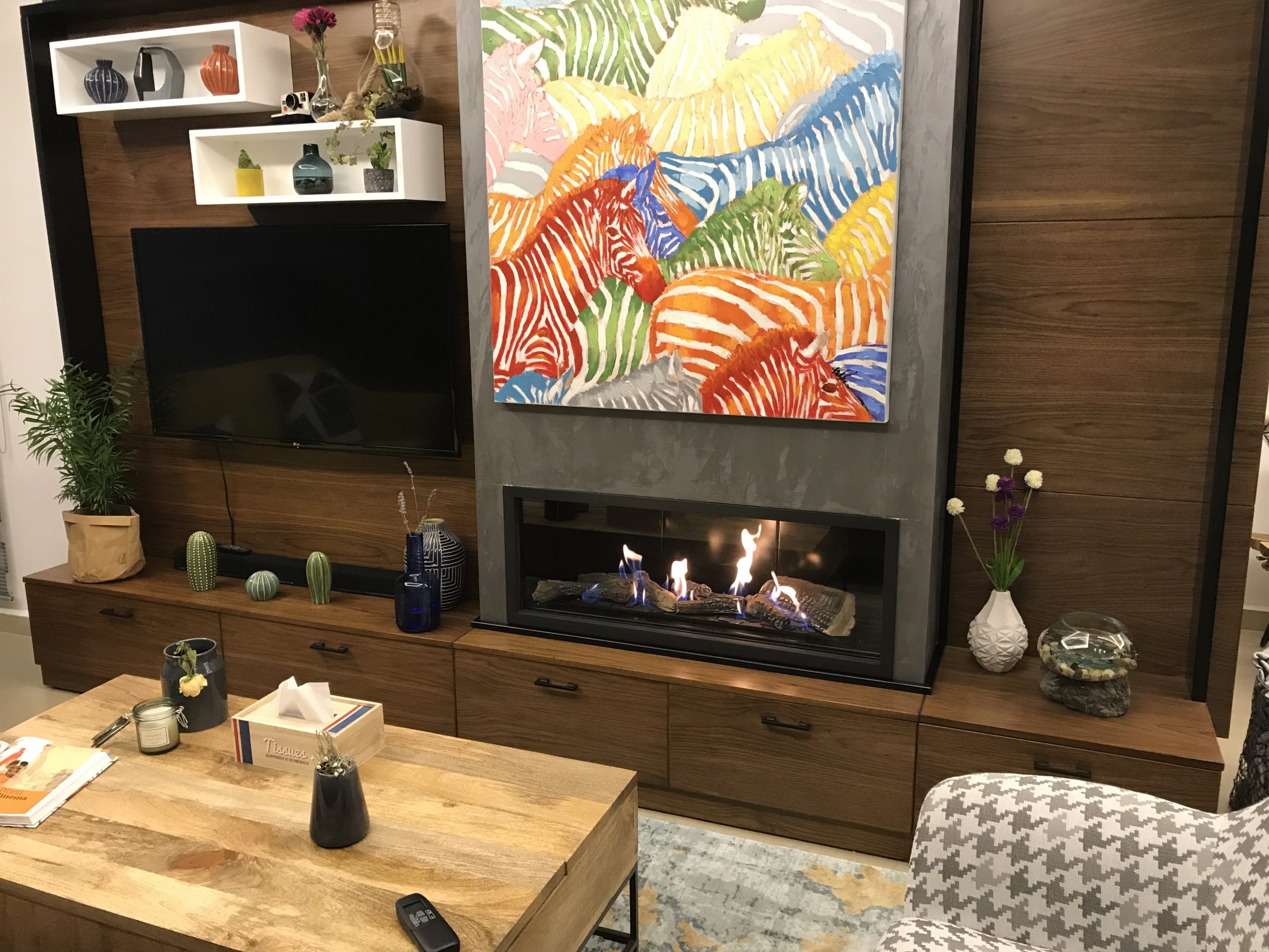 225-scaled-1.jpg Dancing Flame Gas Fireplace Horizon 100 - Image 1