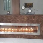 gas fireplace-tunnel 06 double side