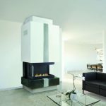 wood fireplace -3 sided -010