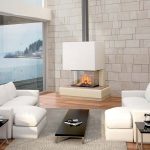 wood fireplace -3 sided -011