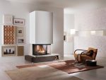 LA ROMAINE 800 LR- Wood Fire 3 Sides, 85cm with valve - Image 3