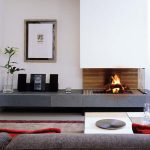 wood fireplace -3 sided -012