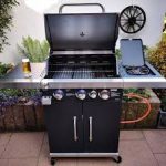 tepro - Gas barbecue grill 3 burners and side burner