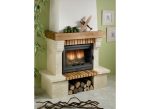 LA ROMAIN- fonte 700 - Wood Fire front, 70cm with valve - Image 3