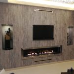 Dancing Flame Gas Fireplace Horizon 230cm
