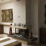 wood fireplace -3 sided -002