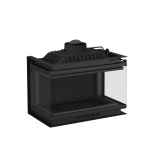 LA ROMAINE 700 LR- Wood Fire 3 Sides, 75cm with valve