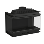 LA ROMAINE 800 LR- Wood Fire 3 Sides, 85cm with valve