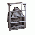 INVICTA FRANCE Wood Fireplace Wide View 90 Raisable