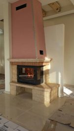 INVICTA FRANCE Wood Fireplace Corner Right 70 Selenic Lateral - Image 4