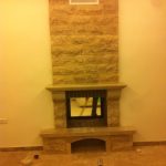 wood fireplace-double side 003