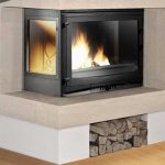 INVICTA FRANCE Wood Fireplace Corner Left 70 Selenic Lateral - Image 2