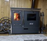 IDS 008 wood stove with water heater (chauffage , boiler) - Image 2