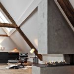 gas fireplace-room divider 014