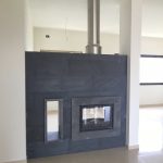 wood fireplace-double side 002