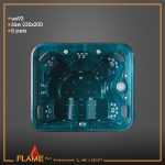 Mexda WS093B outdoor Spa/Jacuzzi - Image 2