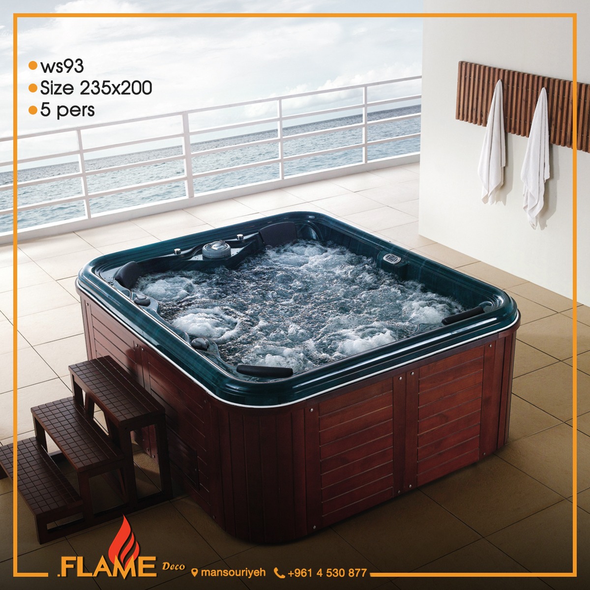 OCCO1667.jpg Mexda WS093B outdoor Spa/Jacuzzi - Image 1