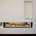 gas fireplace-tunnel 08 double side