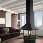 TRAFORART Gas Fireplace Central Vulcano