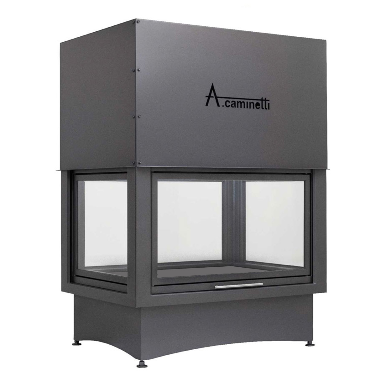 acaminetti-wood-fireplace-4d-mainimage-1.jpg ACAMINETTI Wood Fire 4-Sided 4D Raisable - Image 1