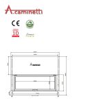 ACAMINETTI Wood Fire 170 Tunnel Raisable - Image 3