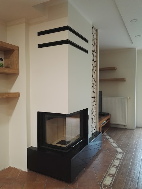 al16lgh-deco.jpg Wood fireplace corner 007 - Image 1