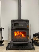 FLAME STOVE- ALTRA- cast iron stove with oven