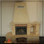 wood fireplace-ANDREA