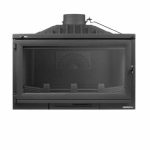 NORDFLAM - BERGAMO- Wood Fireplace 90cm  lateral - Image 2