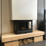 wood fireplace-3 sided  001