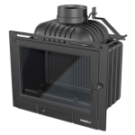 NORDFLAM -CORNO- Wood Fireplace 67 lateral