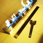 Eco A Smart Fire - XL800 - Ethanol Burner - Stainless Steel