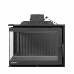 NORDFLAM -ETNA- Wood Fireplace Corner Left 65cm, with valve, lateral - Image 2