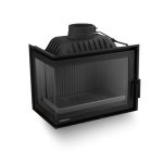 NORDFLAM -ETNA- Wood Fireplace Corner Left 65cm, with valve, lateral