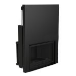 FONTE FLAMM- font 800 G - Wood Fire front, 80cm raisable door