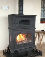 FLAME STOVE- OPTIMA- cast iron stove with oven