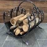 log holder cc003-black or bronze