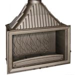 INVICTA FRANCE Wood Fireplace Wide View 90 Lateral