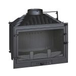 INVICTA Wood Fireplace 70 Promo with valve Lateral