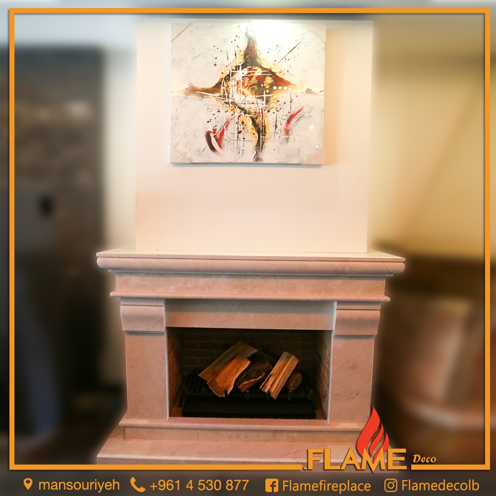 joy.jpg wood fireplace-JOY - Image 1