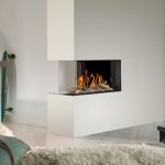 gas fireplace-room divider 001