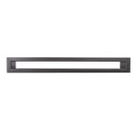 Slim Vent Grill Graphite 60 X 6 st-steel