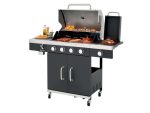 tepro - Gas barbecue grill 4 burners and side burner