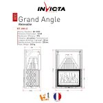 INVICTA FRANCE Wood Fireplace Wide View 80 Lux  Raisable - Image 3