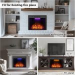 ULTRA FLAME 28 inches Electric Fireplace Inserts /80cm - Image 2